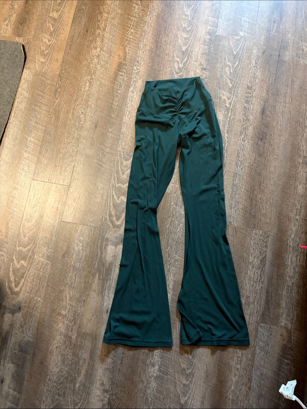 Offline by aerie Dark Green Flare Leggings